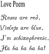 funny love poems for him - short message quotes