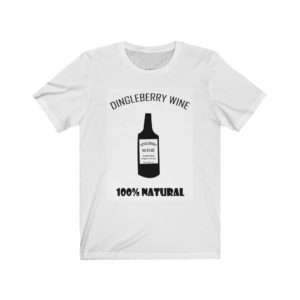 Dingleberry Wine Unisex Jersey Short Sleeve Tee