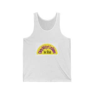 Unisex Jersey Tank Top - Dirty Midget Lesbians for Allah
