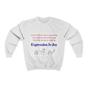 Expression Is Joy Unisex Heavy Blend™ Crewneck Sweatshirt