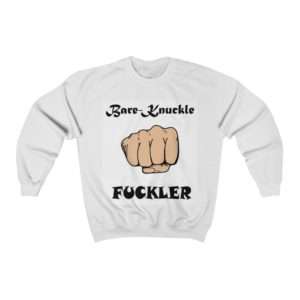 Unisex Heavy Blend Crewneck Sweatshirt - Bare Knuckle Fuckler