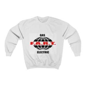 Gas FART Electric Unisex Heavy Blend™ Crewneck Sweatshirt