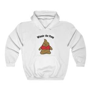 Funny Unisex Heavy Blend Hoodie Sweatshirt - Winnie the Poop