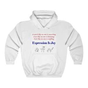 Expression Is Joy Unisex Heavy Blend Hoodie Sweatshirt