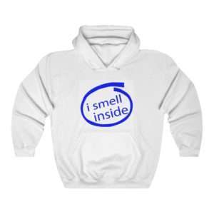 Funny Unisex Heavy Blend Hoodie Sweatshirt - I Smell Inside