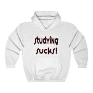 Studying Sucks Unisex Heavy Blend™ Hooded Sweatshirt
