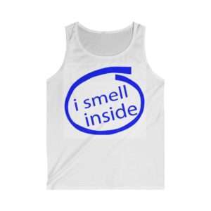Funny Men's Soft-style Tank Top - I Smell Inside