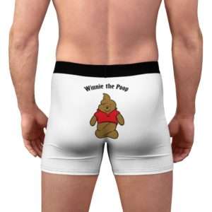 Funny Men’s Undies Boxer Briefs - Winnie the Poop