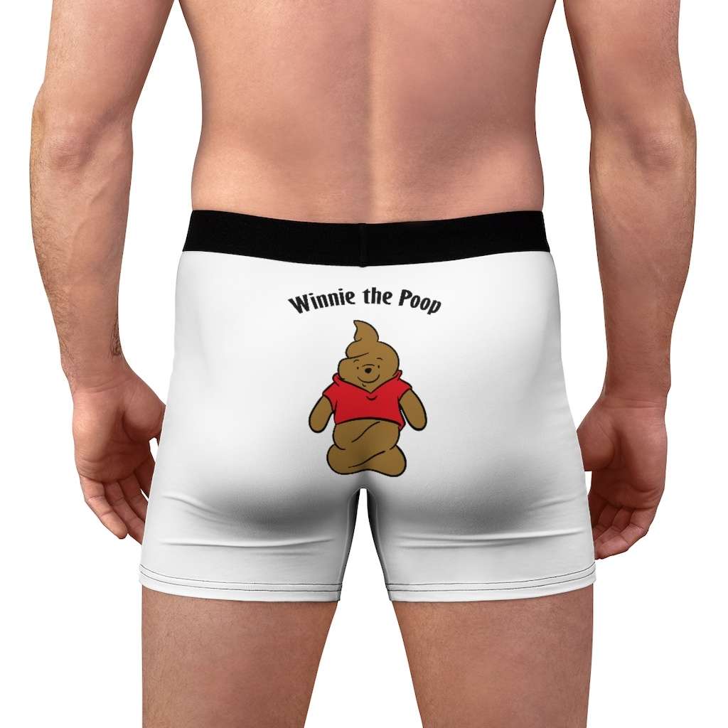 Funny Men's Undies Boxer Briefs – Winnie the Poop