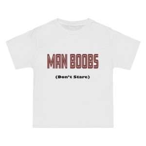 Man Boobs Beefy-T®  Short-Sleeve T-Shirt