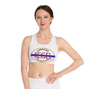 Funny Sports Bra (AOP) - Kegel Exercise Instructor