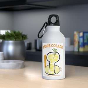 Funny Oregon Sports Bottle - Penis Colada