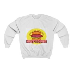 Muff's Diner: Home of the Muff Burger Unisex Heavy Blend™ Crewneck Sweatshirt