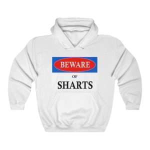 Beware of Sharts Unisex Heavy Blend™ Hooded Sweatshirt
