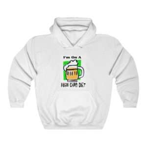 Funny Unisex Heavy Blend Hoodie Sweatshirt - I'm On a High Carb Diet