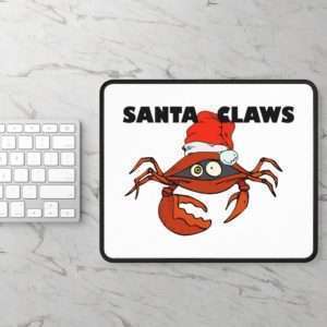Funny Gaming Mousepad - Santa Claws