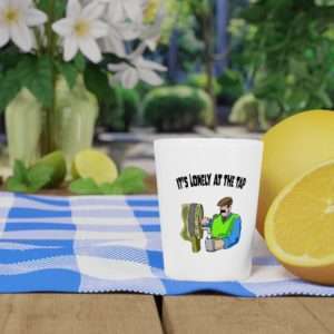 Funny Shot Glass - It’s Lonely at the Tap