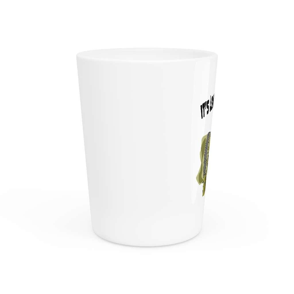 Funny Shot Glass It’s Lonely at the Tap