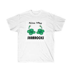 Kiss My Shamrocks Unisex Ultra Cotton Tee