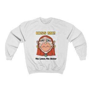 Kiss Me, the Lower the Better Unisex Heavy Blend™ Crewneck Sweatshirt