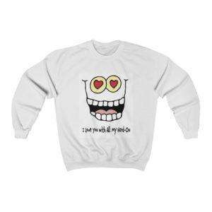 I Love You with All My Hard-On Unisex Heavy Blend™ Crewneck Sweatshirt