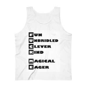 Fun Unbridled Clever Kind Magical Eager Men's Ultra Cotton Tank Top