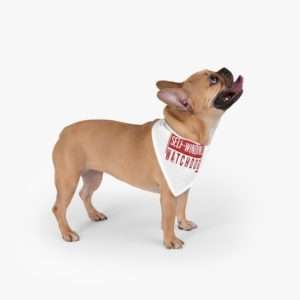 Funny Dog Bandana - Self-Winding Watchdog