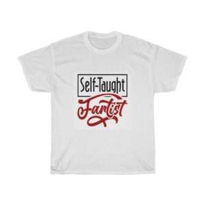 Self-Taught Fartist Unisex Heavy Cotton Tee