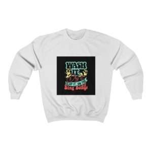 Wash It, Dry It, Slap It On the Bing Bong Unisex Heavy Blend™ Crewneck Sweatshirt