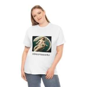 Unisex Heavy Cotton Tee - AI Effed Up Venus de Milo