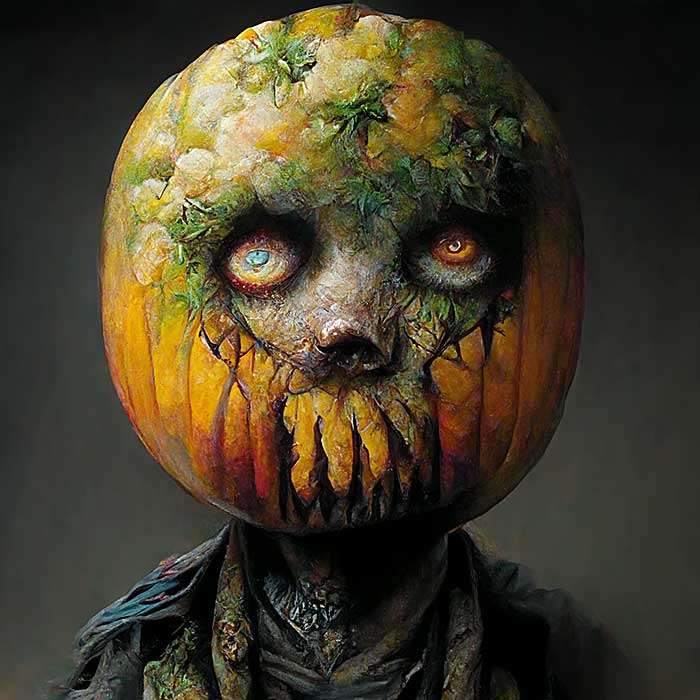 Pumpkin Head Zombie 1