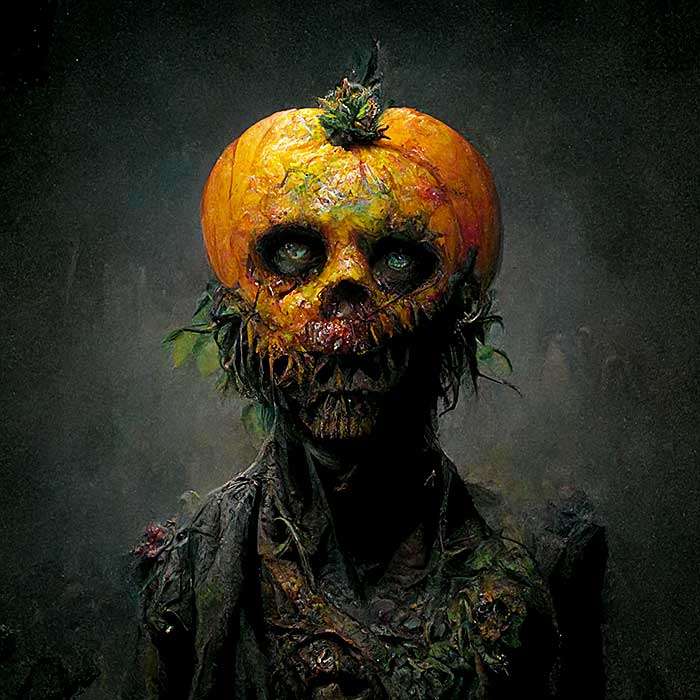Pumpkin Head Zombie 4