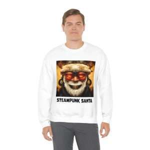 Unisex Heavy Blend™ Crewneck Sweatshirt - Steampunk Santa