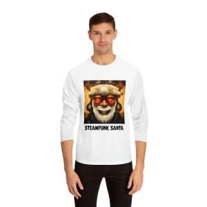 Unisex Classic Long Sleeve T-Shirt - Steampunk Santa