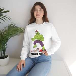 Unisex Heavy Blend™ Crewneck Sweatshirt - Grinch Smash