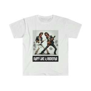 Funny Unisex Soft-Style T-Shirt - Farty Like a Rockstar
