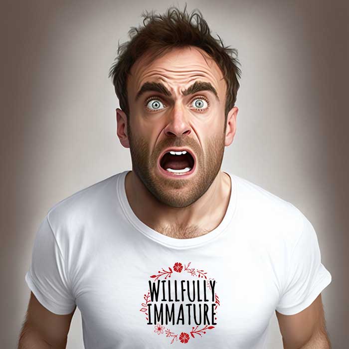 Willfully Immature Comedian