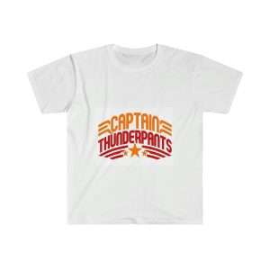 Funny Unisex Soft-Style T-Shirt - Captain Thunderpants