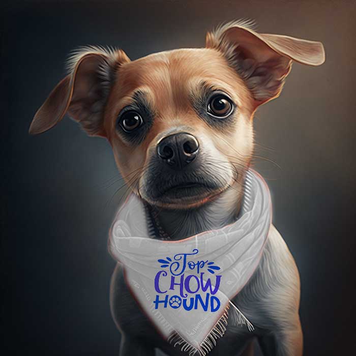 Funny Dog Wearing Bandana