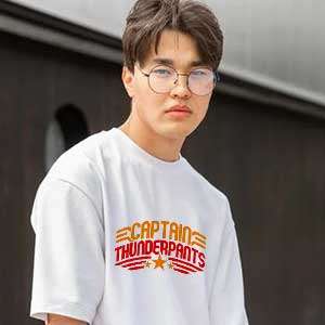Sarcastic design on t-shirt