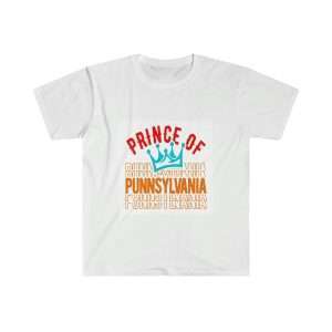 Funny Unisex Soft-Style T-Shirt - Prince of Punnsylvania