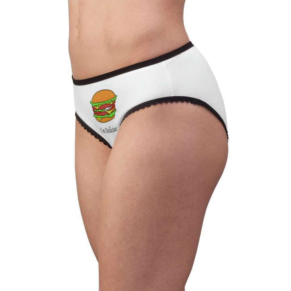 Burger Panties from Side View