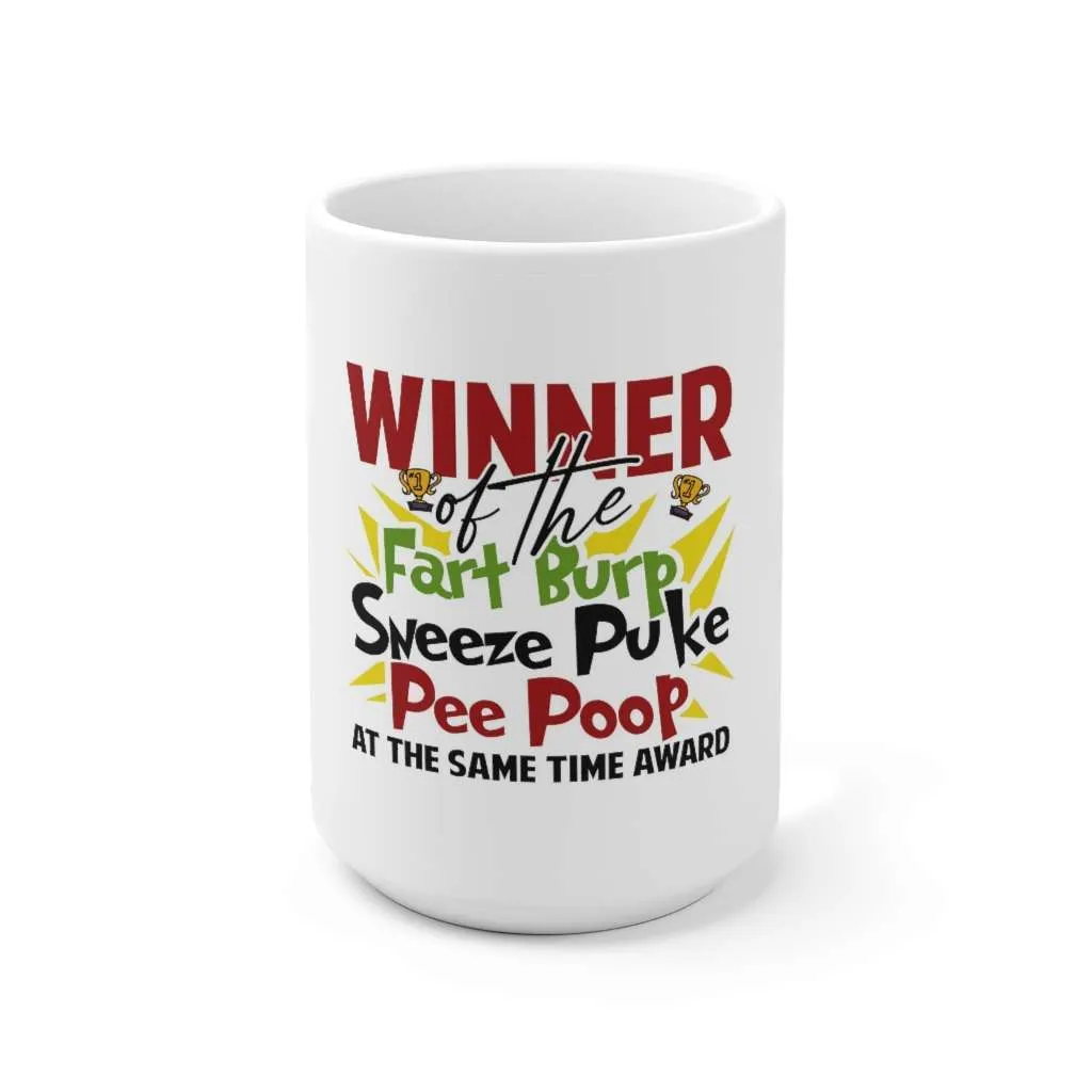 Fart Burp Sneeze Coffee Cup