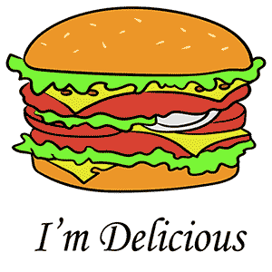 Burger Panties - I'm Delicious