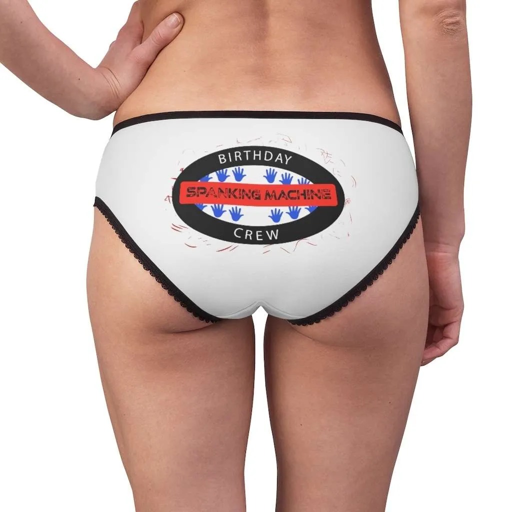 Birthday Spanking Machine Women's Panties