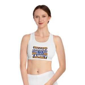 Funny Women’s Sports Bra - Joggers Tend to Run in My Family