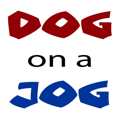 Dog on a Jog