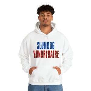 Funny Unisex Heavy Blend Hoodie Sweatshirt - Slumdog Hundredaire
